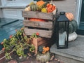 Porch Crate Lantern Set