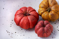 Velvet Pumpkins, Set of 3