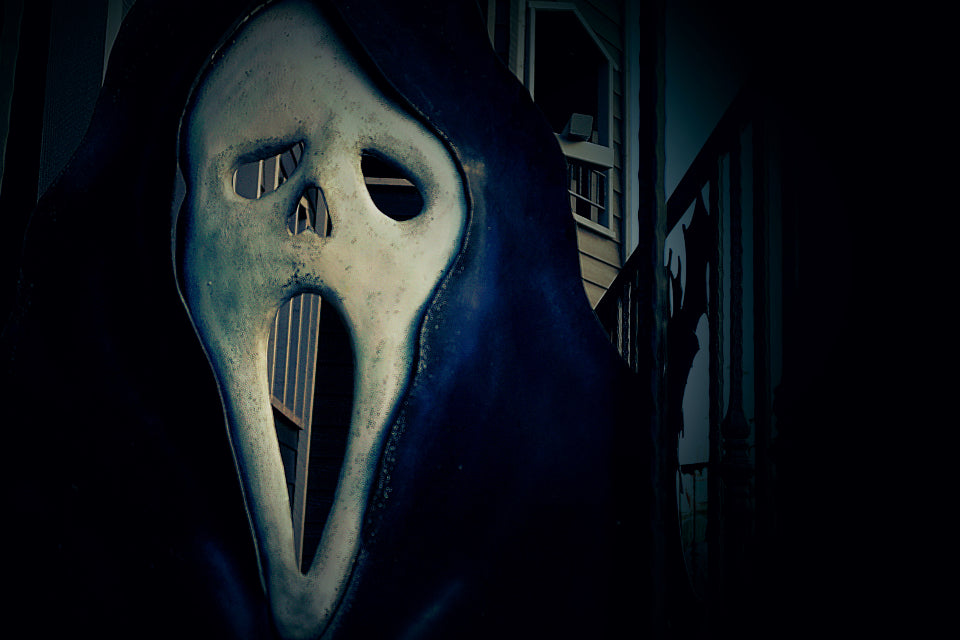 Ghost Face Mask, Molded