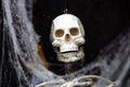 Cobweb Skull Mantel Piece