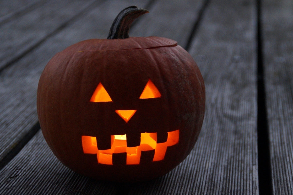 Carved Glow Pumpkin, Large